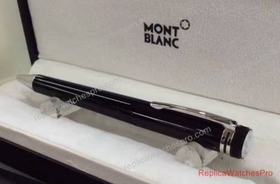 Fake Montblanc Heritage Collection 1912 Fountain Pen Black & Sliver Clip